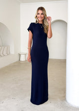 Load image into Gallery viewer, All the Angles Knit Navy Dress

