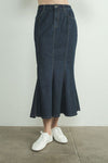 Radiant Rhythm Denim Skirt