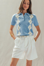 Load image into Gallery viewer, That Preppy Feeling Argyle Polo
