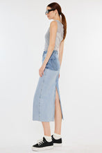 Load image into Gallery viewer, Keep It Cool Denim Skirt
