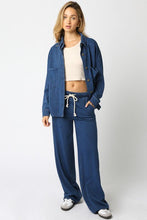 Load image into Gallery viewer, Just Like We Planned Denim Sweats Set
