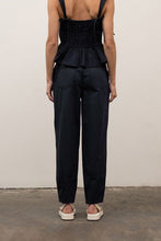 Load image into Gallery viewer, Moving Forward Navy Belted Pants
