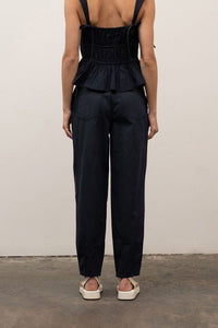 Moving Forward Navy Belted Pants