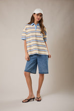 Load image into Gallery viewer, A Step Ahead Striped Polo
