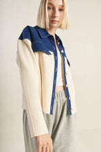Load image into Gallery viewer, All You Do Denim x Knit Jacket
