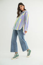 Load image into Gallery viewer, Full of Surprises Striped Shirt
