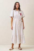 Load image into Gallery viewer, Catch of the Day Embroidered Dress

