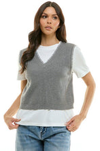 Load image into Gallery viewer, By The Book Layered Tee
