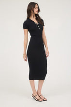 Load image into Gallery viewer, Elevated Essentials - The Ribbed Polo Dress
