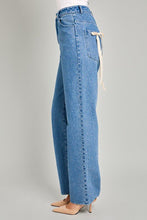 Load image into Gallery viewer, Hopelessly Devoted Bow Jeans
