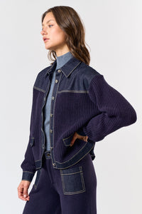 Rhythm & Blues Knit Mix Jacket