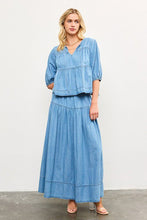 Load image into Gallery viewer, Skies of Blue Tencel Denim Set
