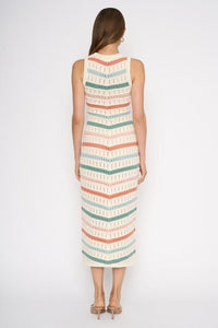 Between Now and Then Crochet Dress