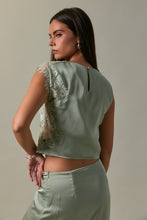 Load image into Gallery viewer, Serenade Me Sage Silk Set
