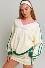 Load image into Gallery viewer, L.A. Track Sporty Chic Sweatshirt
