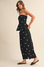 Load image into Gallery viewer, Spotted an Icon Denim Set in Black/White
