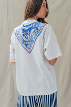 Load image into Gallery viewer, Sail Away Scarf Tee
