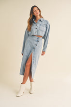 Load image into Gallery viewer, It’s a Vibe Denim Set
