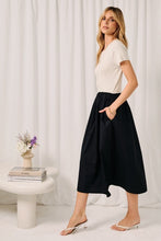 Load image into Gallery viewer, Gather Around Mixed Media Dress
