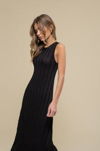 True Classic Knit Dress in Black