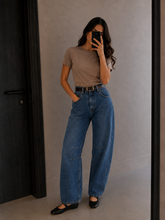 Load image into Gallery viewer, Selina Barrel Leg Jeans
