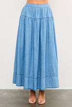 Load image into Gallery viewer, Skies of Blue Tencel Denim Set
