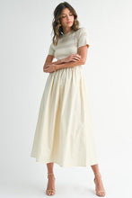 Load image into Gallery viewer, Take a Little Time Mixed Dress
