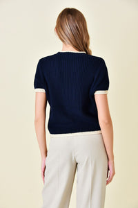 Simply Yours Navy Sweater