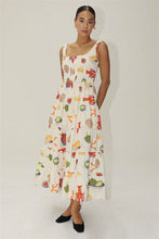 Load image into Gallery viewer, Bon Appetit Smocked Dress
