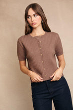 Load image into Gallery viewer, Softly Spoken Mocha Cardigan
