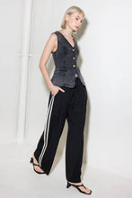 Load image into Gallery viewer, Seems Like It Black Denim Vest
