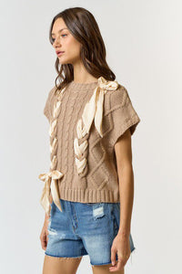 The Love Shack Sweater in Taupe