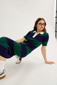 Always First Knit Polo Dress