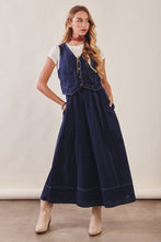 Load image into Gallery viewer, Fresh Horizons Vest Mix Dress
