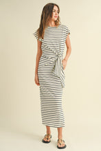 Load image into Gallery viewer, City Stroll Stripe Tee Dress
