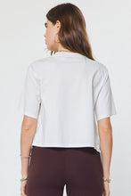 Load image into Gallery viewer, Graceful Aura Lace Tee in White
