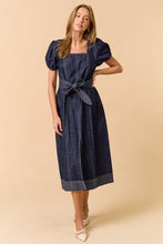 Load image into Gallery viewer, Radiant Reverie Denim Dress
