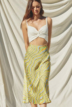 Load image into Gallery viewer, Retro Love Silk Skirt
