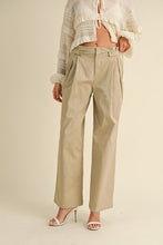 Load image into Gallery viewer, In Charge Pleated Taupe Trousers
