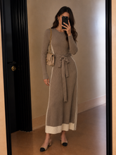 Load image into Gallery viewer, Taken Into Account Knit Dress
