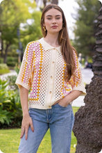 Load image into Gallery viewer, Hidden Treasure Crochet Top

