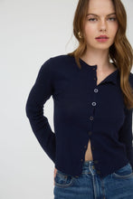 Load image into Gallery viewer, Elevated Essentials - Keep It Simple Navy Cardi
