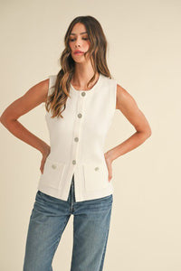 Class Act Knit Vest