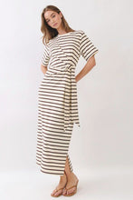 Load image into Gallery viewer, On Your Side Stripe Midi Dress
