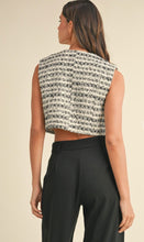 Load image into Gallery viewer, La Parisienne Tweed Vest
