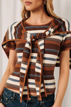 Load image into Gallery viewer, Write Me Back Cape Knit Top
