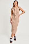 Blissful Strolls Tie Detail Dress