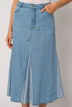 Load image into Gallery viewer, Blue Without You Denim Skirt
