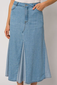 Blue Without You Denim Skirt