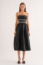 Load image into Gallery viewer, Lena Midi Dress in Black
